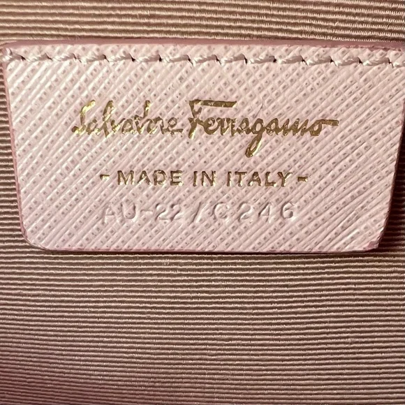 Salvatore Ferragamo Pink Crossbody Bag